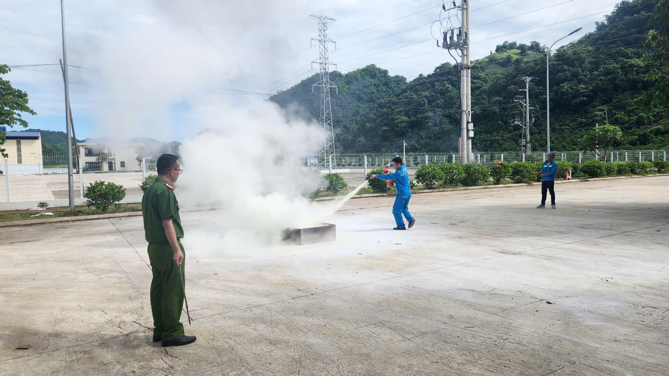 Tập huấn Phòng cháy chữa cháy tại Công ty cổ phần chế biến cà phê Sơn La (SCP)